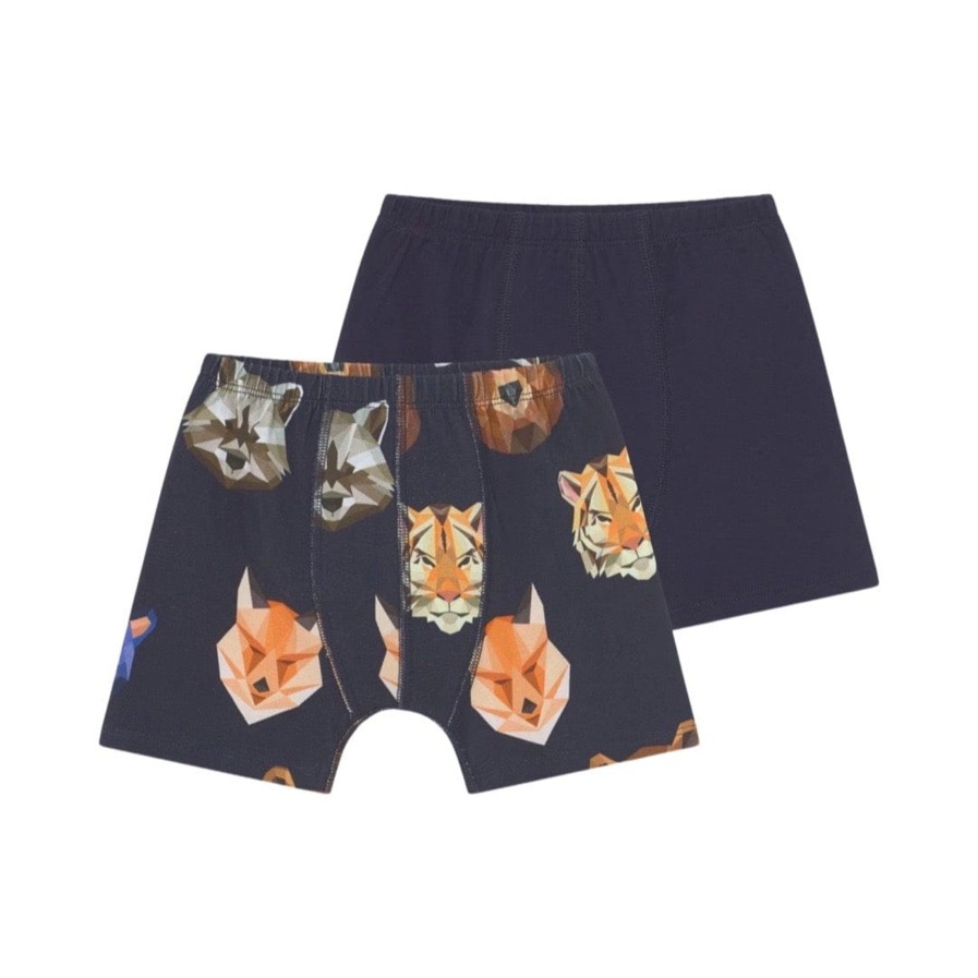 Walkiddy  | Reflection Animals Boxers 2 Pack Multi