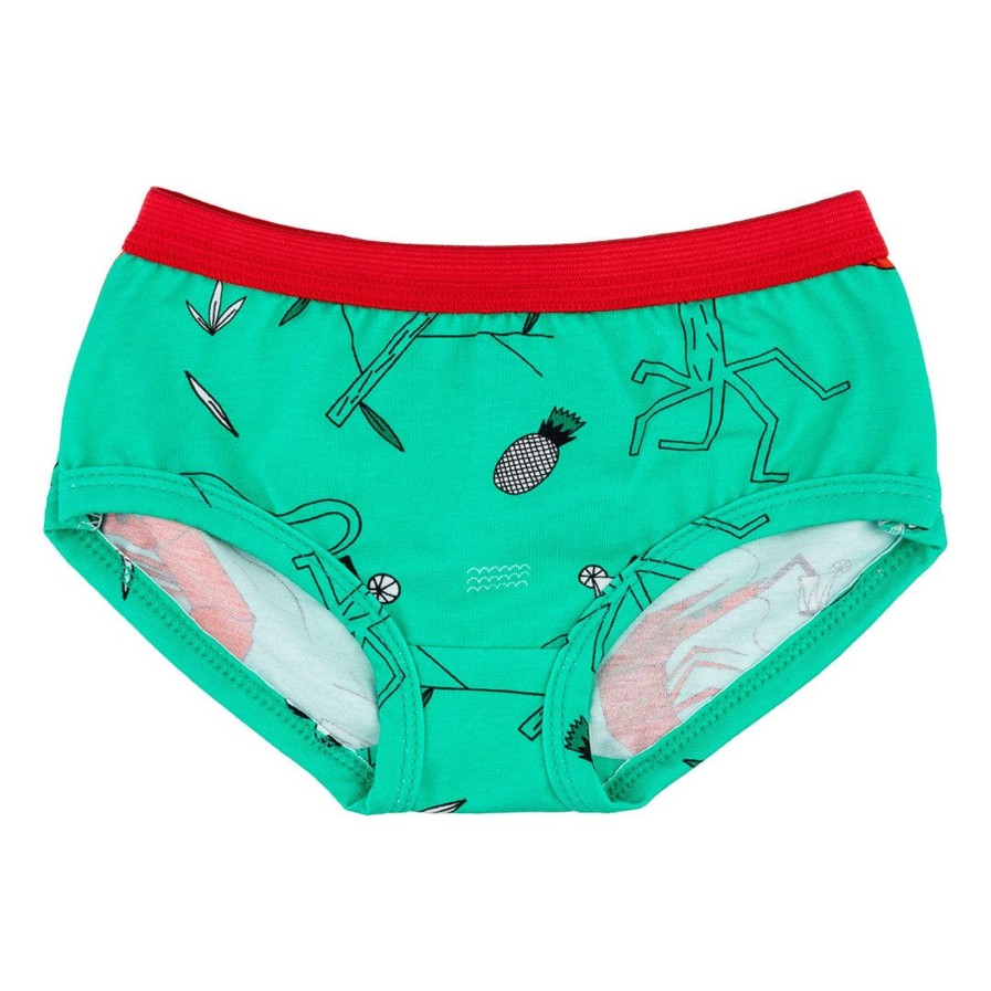 Raspberry Republic  | Shrimp Cocktail Briefs Green